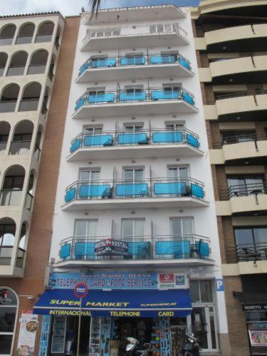 Hostal Lloret Playa 료렛 드 마르 외부 사진